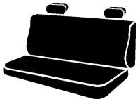 Fia - Fia SL62-10 RED LeatherLite Custom Seat Cover - Image 1