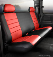 Fia - Fia SL67-22 RED LeatherLite Custom Seat Cover - Image 2