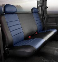 Fia - Fia SL67-7 BLUE LeatherLite Custom Seat Cover - Image 2