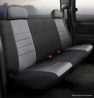 Fia - Fia NP92-72 GRAY Neo Neoprene Custom Fit Truck Seat Covers - Image 2