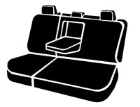 Fia - Fia SL62-79 BLK/BLK LeatherLite Custom Seat Cover - Image 1