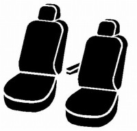 Fia - Fia SL69-52 GRAY LeatherLite Custom Seat Cover - Image 1