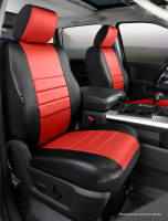 Fia - Fia SL67-38 RED LeatherLite Custom Seat Cover - Image 2