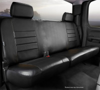 Fia - Fia SL62-33 BLK/BLK LeatherLite Custom Seat Cover - Image 2