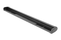 Dee Zee - Dee Zee DZ16121 Textured Black Steel Side Steps 6 in. Oval Cab Length - Image 2