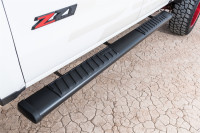 Dee Zee - Dee Zee DZ16121 Textured Black Steel Side Steps 6 in. Oval Cab Length - Image 6