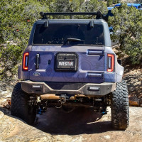 Westin - Westin 58-421255 Pro-Series Rear Bumper - Image 7