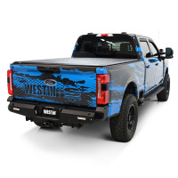 Westin - Westin 58-421275 Pro-Series Rear Bumper - Image 8