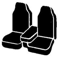 Fia - Fia OE37-6 GRAY OE Custom Seat Cover - Image 1