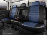 Fia - Fia SL62-21 BLUE LeatherLite Custom Seat Cover - Image 2