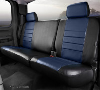 Fia - Fia SL62-60 BLUE LeatherLite Custom Seat Cover - Image 2