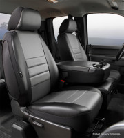 Fia - Fia SL67-19 GRAY LeatherLite Custom Seat Cover - Image 2