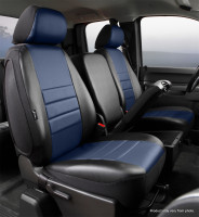 Fia - Fia SL67-25 BLUE LeatherLite Custom Seat Cover - Image 2