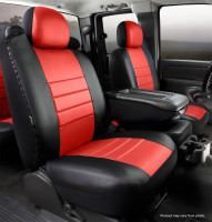 Fia - Fia SL67-81 RED LeatherLite Custom Seat Cover - Image 2