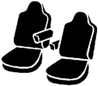Fia - Fia OE37-11 CHARC OE Custom Seat Cover - Image 1