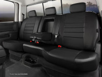 Fia - Fia SL62-17 BLK/BLK LeatherLite Custom Seat Cover - Image 2
