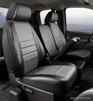 Fia - Fia SL67-25 GRAY LeatherLite Custom Seat Cover - Image 2