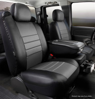 Fia - Fia SL69-5 GRAY LeatherLite Custom Seat Cover - Image 2