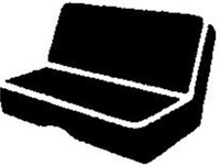 Fia - Fia SP82-6 BLACK Seat Protector Custom Seat Cover - Image 1