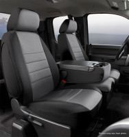 Fia - Fia NP97-41 GRAY Neo Neoprene Custom Fit Truck Seat Covers - Image 2