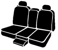 Fia - Fia OE39-28 CHARC OE Custom Seat Cover - Image 1