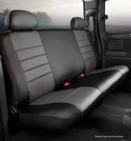 Fia - Fia SL62-28 GRAY LeatherLite Custom Seat Cover - Image 2