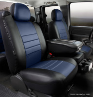 Fia - Fia SL67-17 BLUE LeatherLite Custom Seat Cover - Image 2